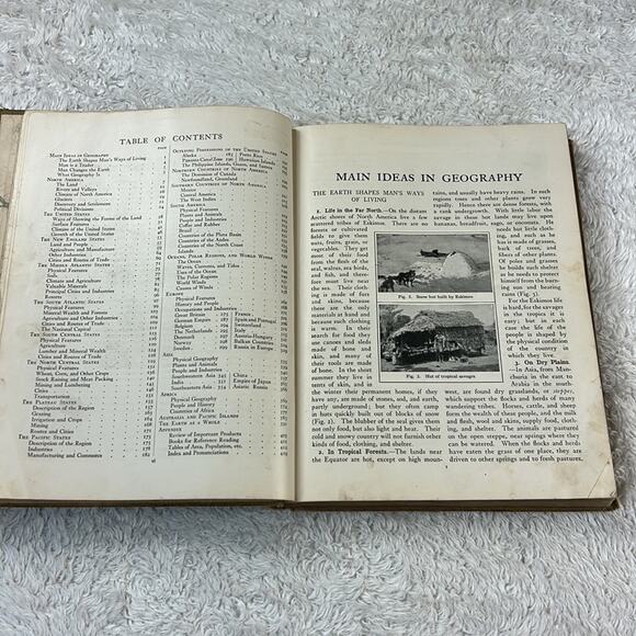 Essentials of Geography Second Book Wisconsin Edition 1916 vintage book - Picture 10 of 15